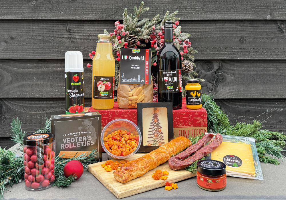 Weekend kerstpakket, met alcohol