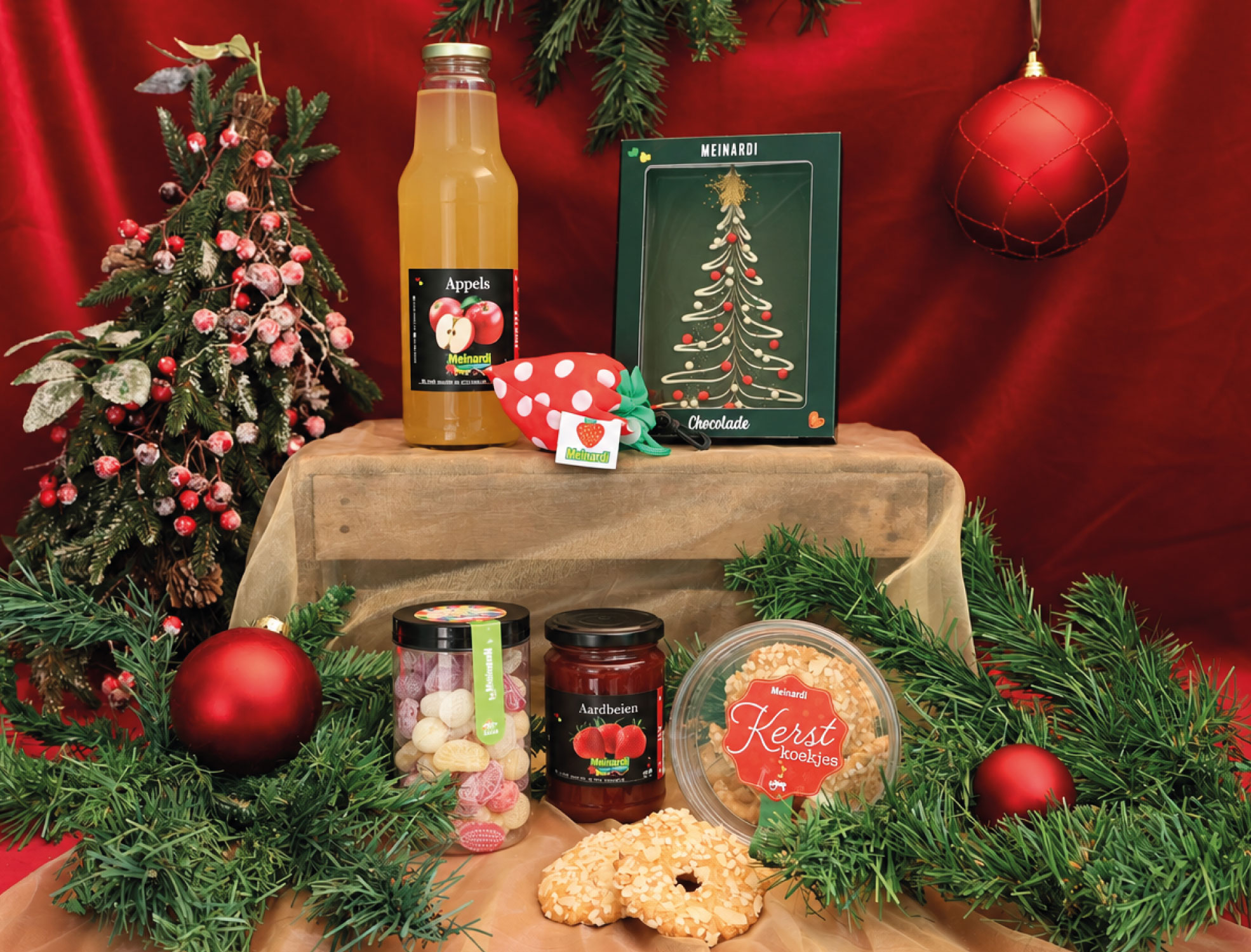 Zoet kerstpakket